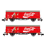 JPD貨車2輌セット Coca-Colaデザイン RENFE Ep�W