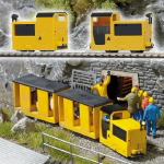 （HO）鉱山列車 B360 黄（Zゲージ線路使用）