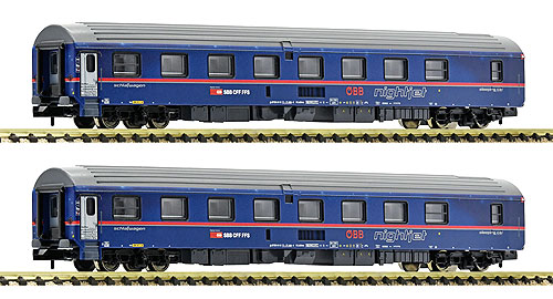 寝台客車 Nightjet 2輌セット OeBB SBB EpⅥ[fl6260013]