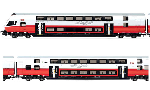 Cityjet 2階建て客車3輌セット OeBB EpⅥ[jc60030]