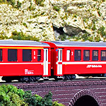 アルプスの赤い客車 EW�T 4両増結セット Ep�Y