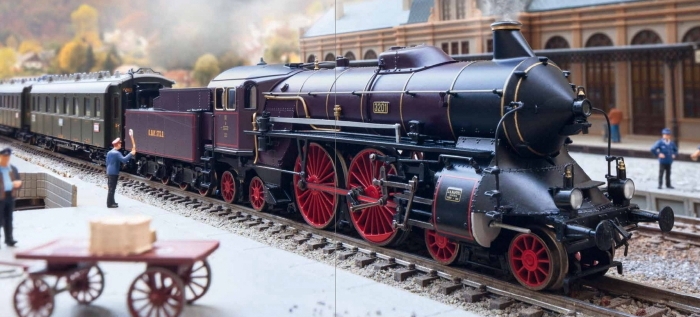 Maerklin/Trix class S 2/6 K.Bay.Sts.B. Sound