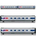 TGV　POS　増結２両セットpart2　SNCF Ep�Y