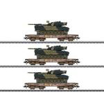 戦車運搬貨車3両セット DSB Ep�X
