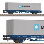 コンテナ貨車 Maersk PKP Cargo Ep�Y