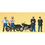 （HO）警官とオートバイ