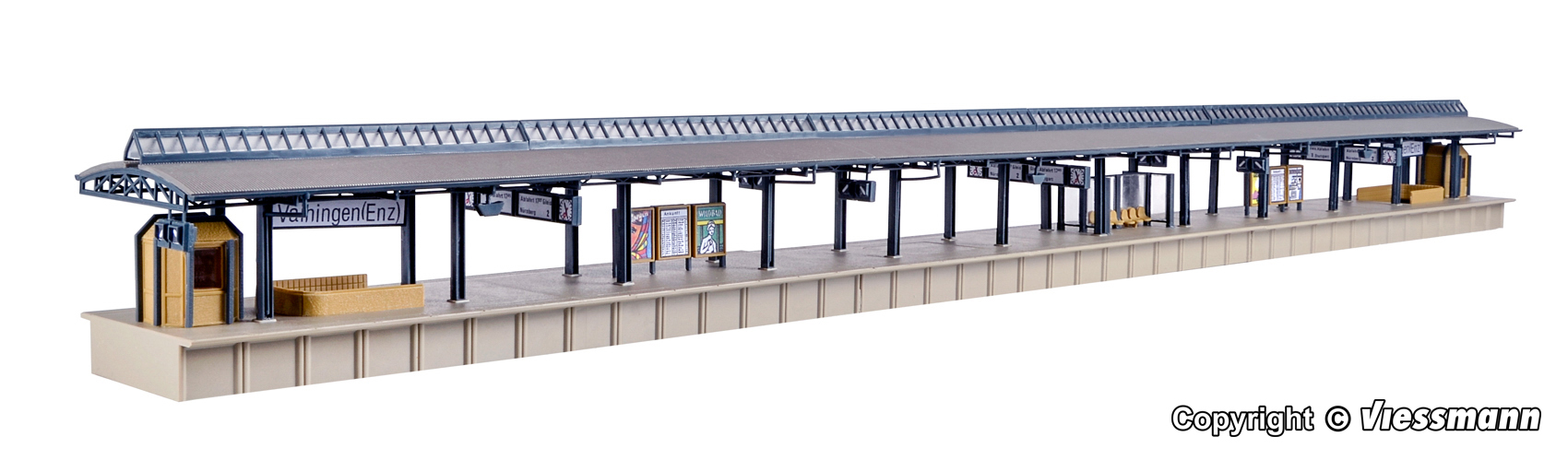 プラットホーム L 840 x W 80 x H 80 mm