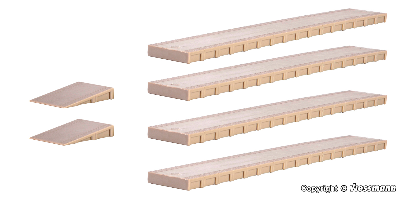 手荷物用プラットホーム（６部構成）
