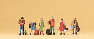 (Nゲージ)待つ乗客