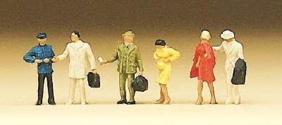 (Nゲージ)改札口の人たち