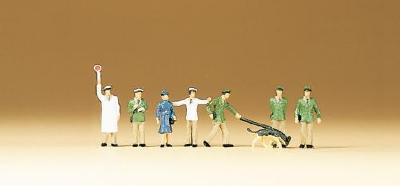 (Nゲージ)警察犬と警官