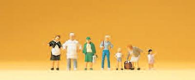 (Nゲージ)パン職人と客