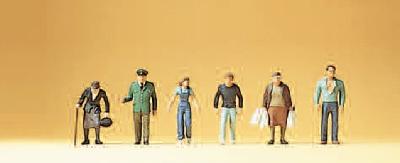 (Nゲージ)警官と通行人