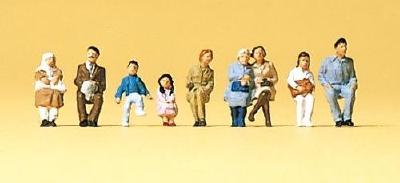 【年末年始SALE】(Nゲージ)バスや電車の乗客