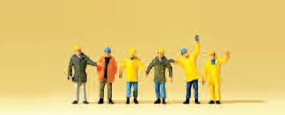 【年末年始SALE】(Nゲージ)防護服の作業員