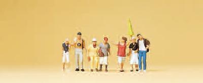 【年末年始SALE】(Nゲージ)旅行客とガイド