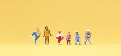 【年末年始SALE】(Nゲージ)階段に座る人たち