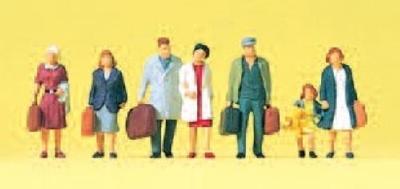 【年末年始SALE】(Nゲージ)歩く乗客