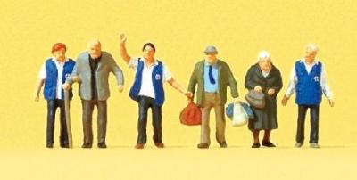 【年末年始SALE】(Nゲージ)駅で介助する人