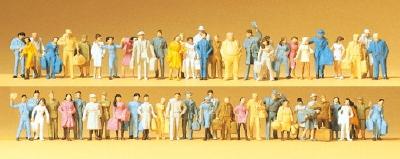 【年末年始SALE】(Nゲージ)旅行者、通行人60人