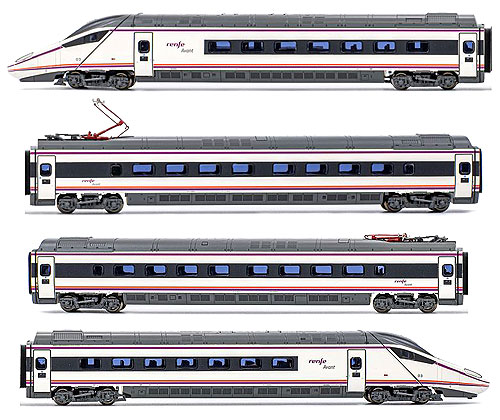 EMU class S-114 4輌セット RENFE Ep6