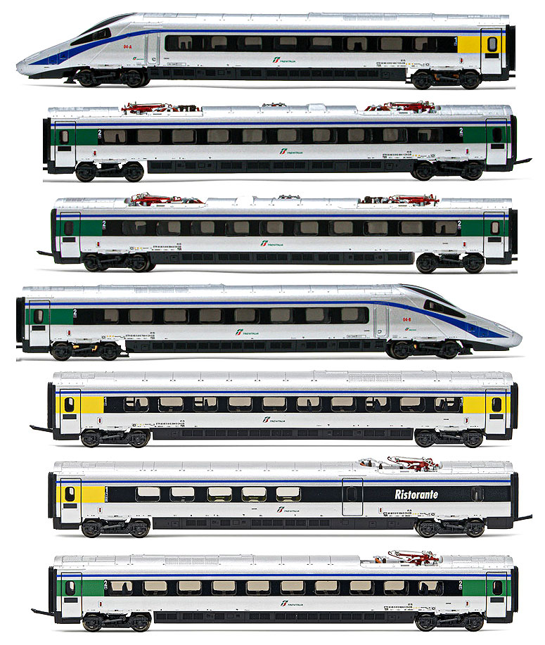 EMU class ETR610 基本＋増結7両セット Cisalpino FS Ep6