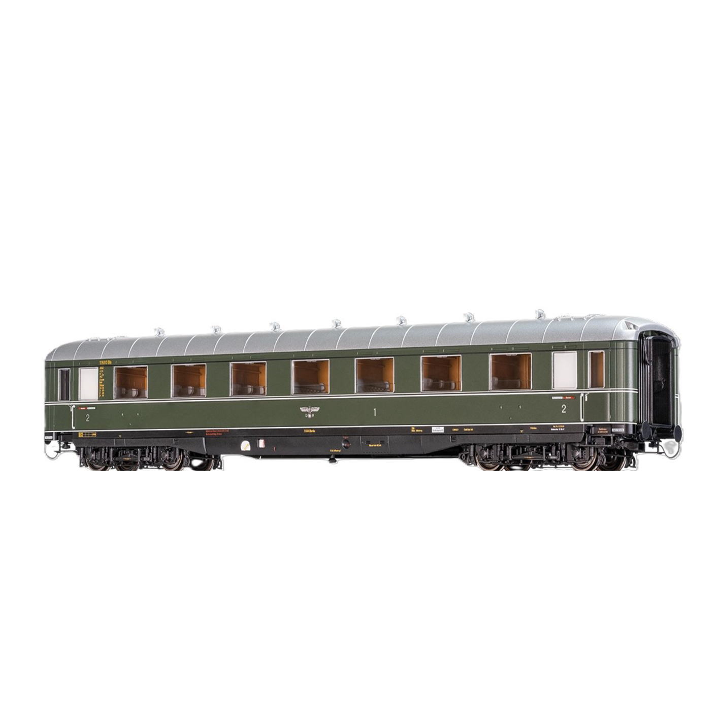 【予約終了】AC仕様 急行用 1等/2等車 DRG Ep2 室内灯付き