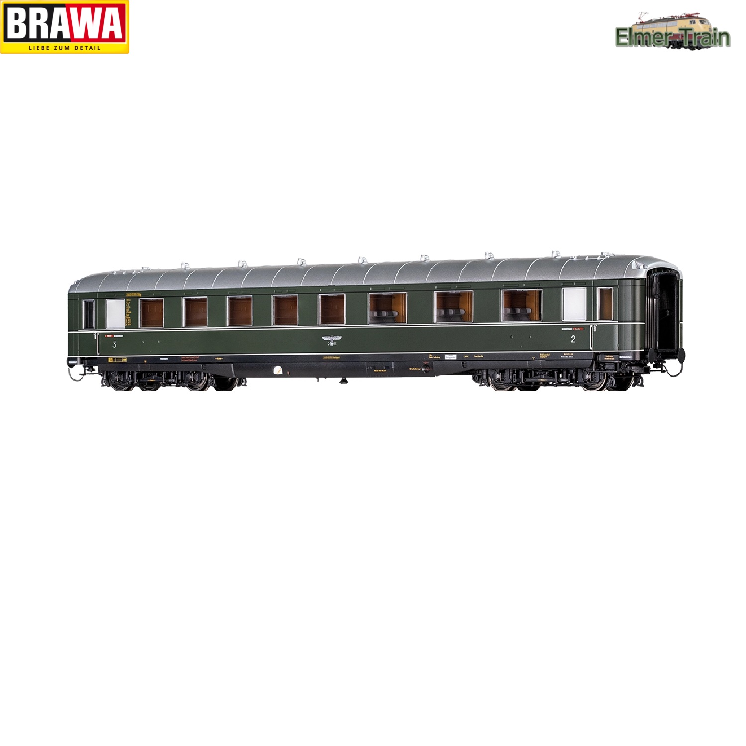 【予約】急行用 2等/3等車 DRG Ep2 室内灯付き