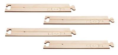 路面プレート直線 212.5 x 50 mm 4枚