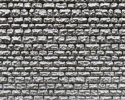 【年末年始SALE】石積みの壁 370x125x6mm 2点入り