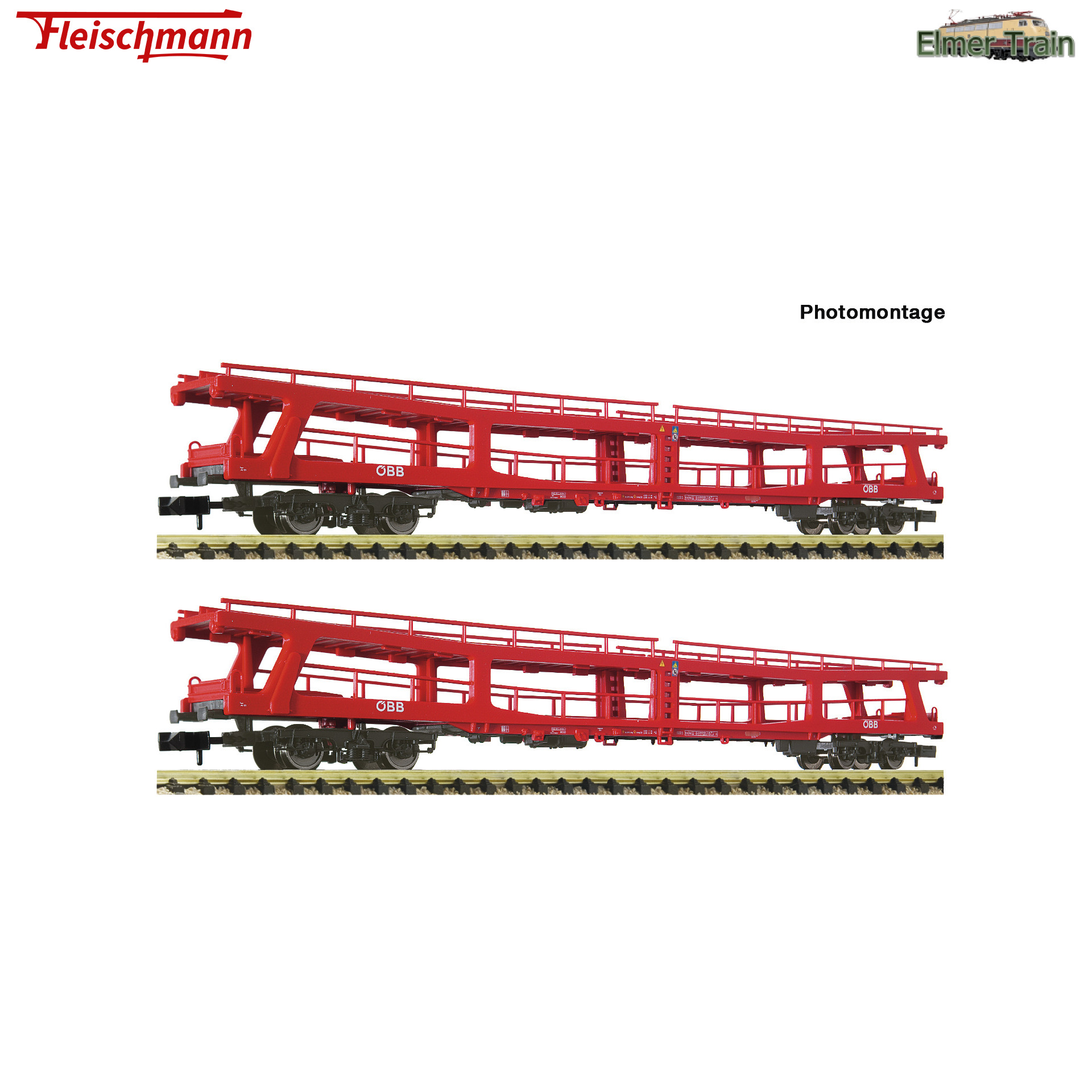 【予約】車運車 2輌セット OeBB Ep6