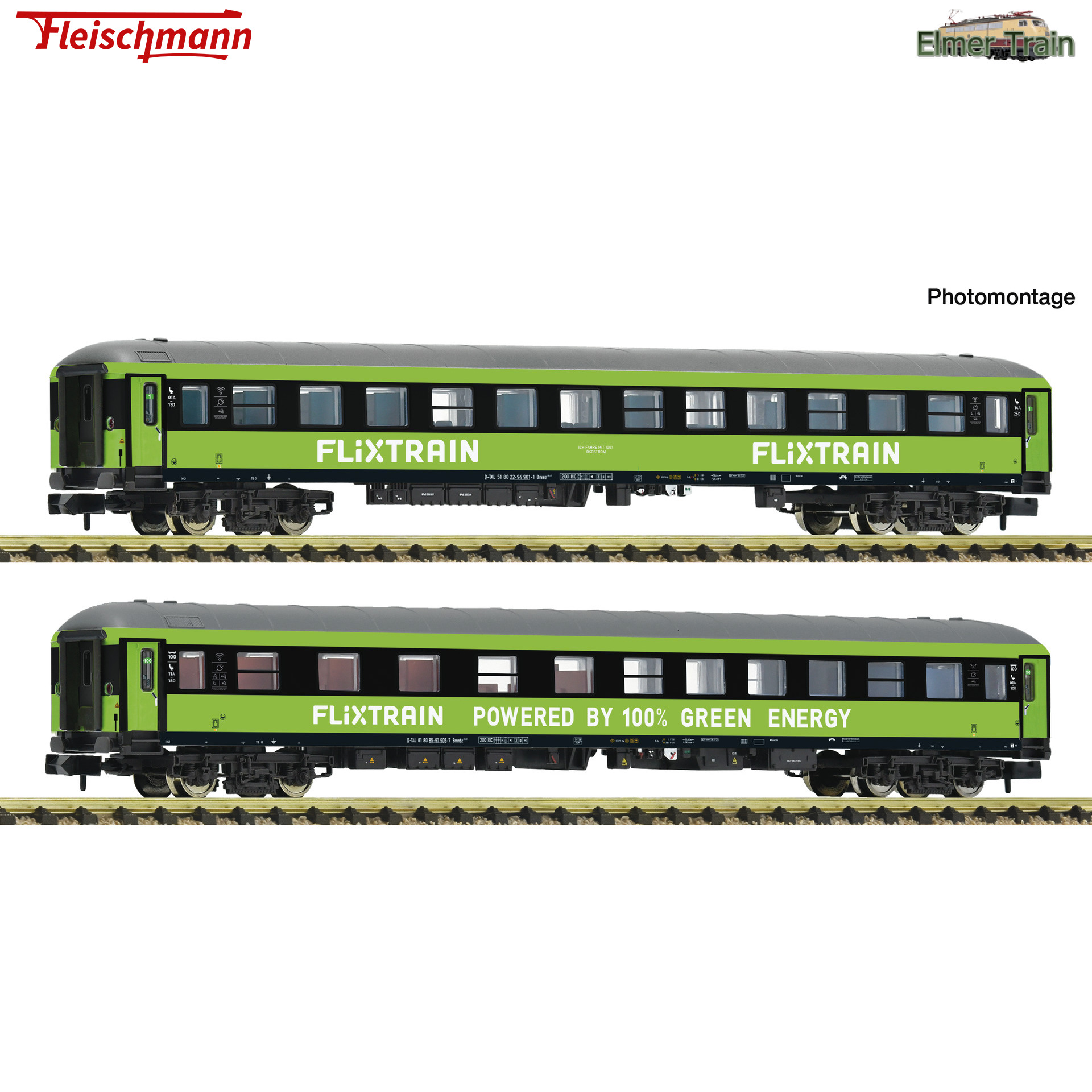 【予約】Flixtarin 客車2輌セット Ep6