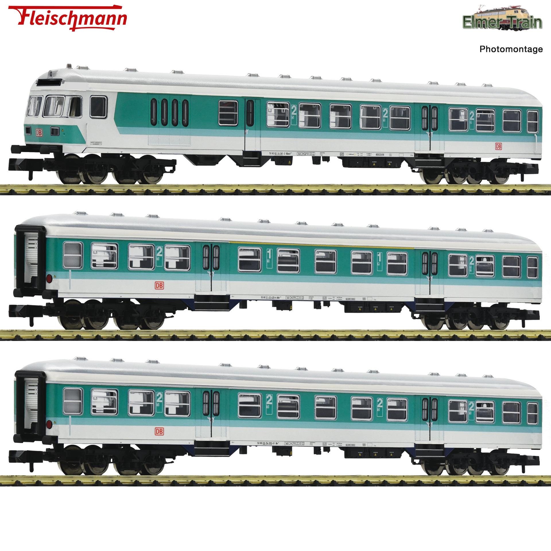 【予約】n-Wagen 客車セット1 制御車入り客車3輌 ミントタルキス DBAG Ep5 DCC対応