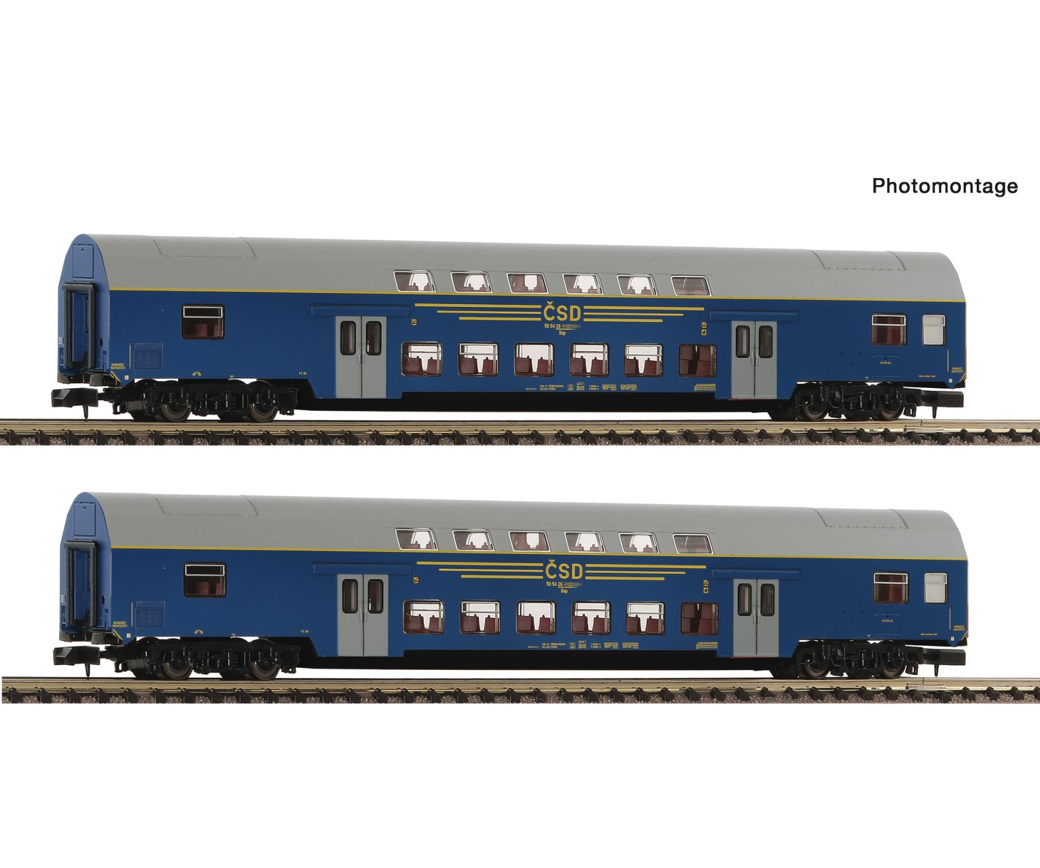 【予約】二階建て2等車 2輌セット CSD Ep4