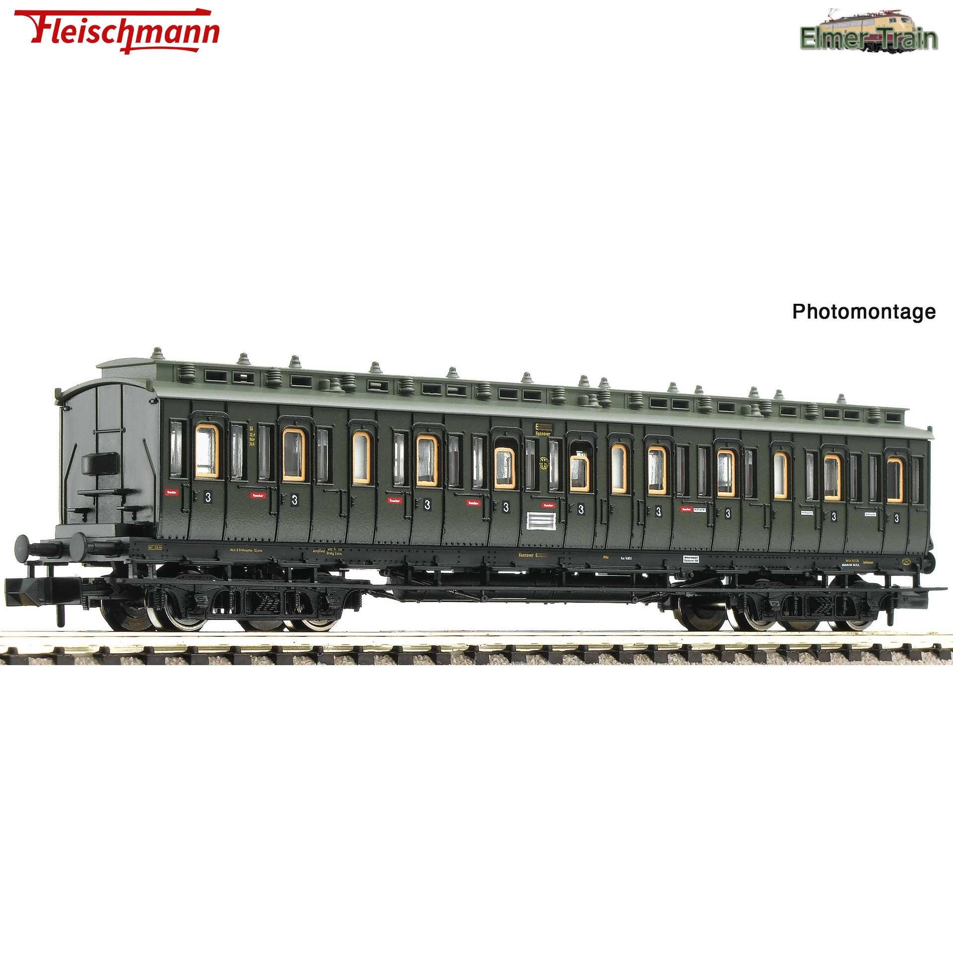 【予約】3等コンパートメント客車 DRG Ep2