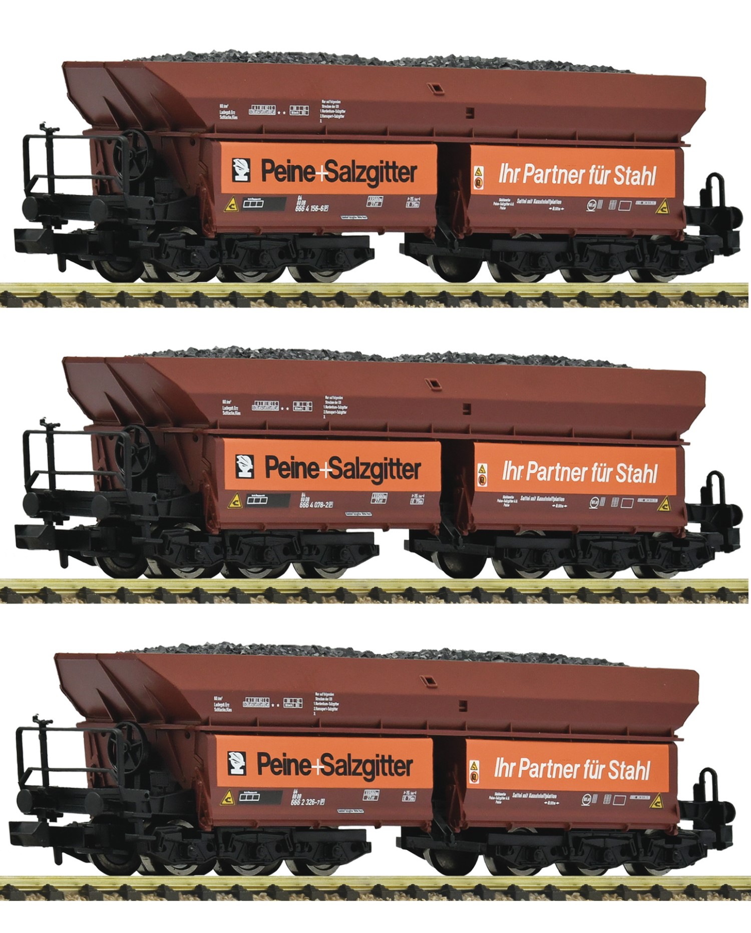 【予約】鉱石運搬ホッパー貨車3輌セット DB Ep4