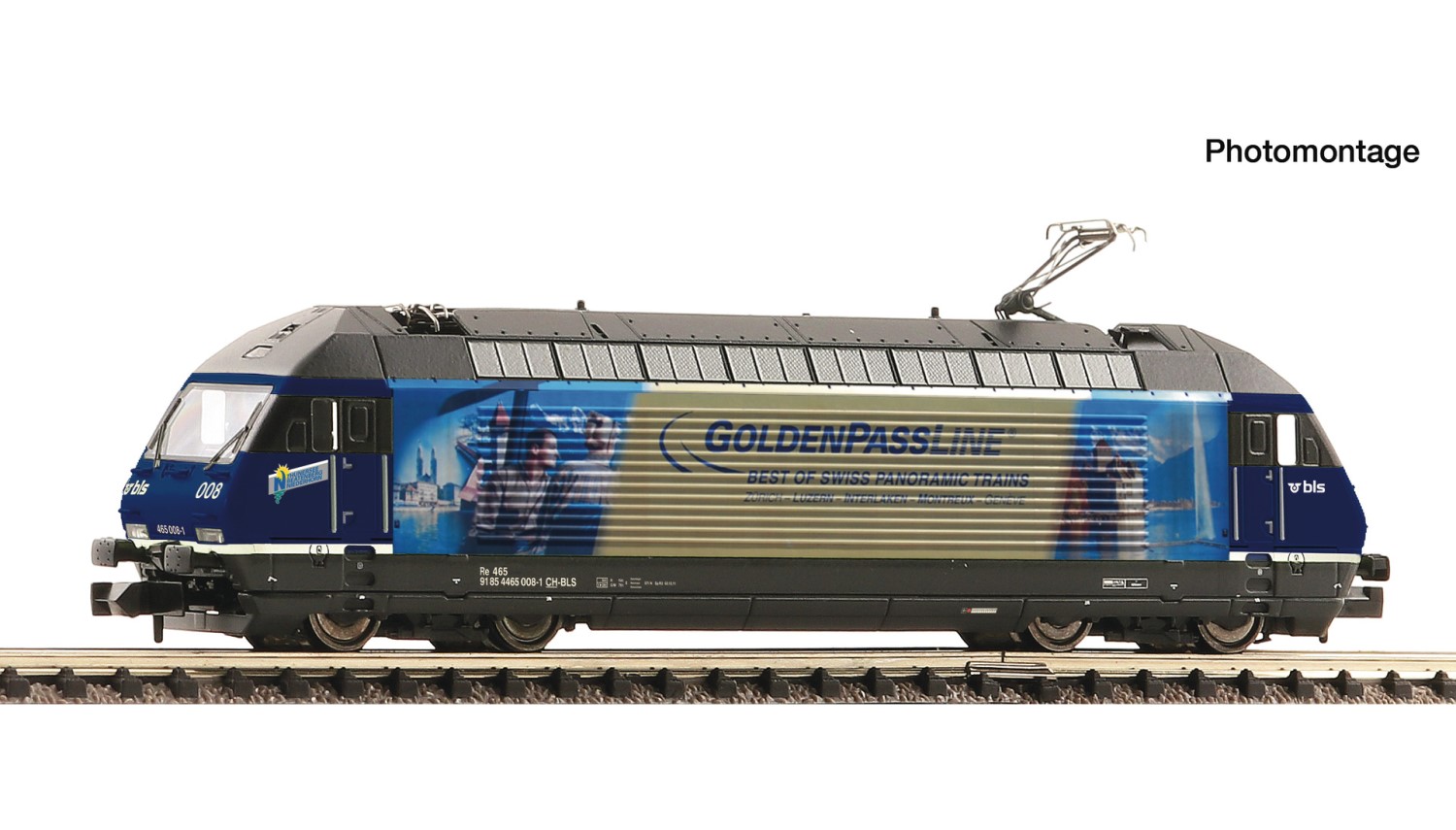 【予約】GoldenPassLine EL Re 465 008-1 BLS Ep5 Ep6