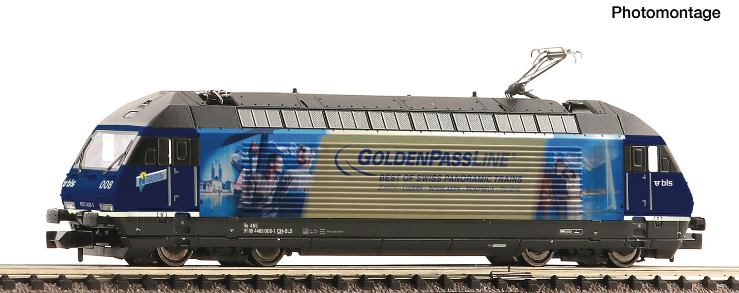 【予約】GoldenPassLine EL Re 465 008-1 BLS Ep5 Ep6 DCC Sound