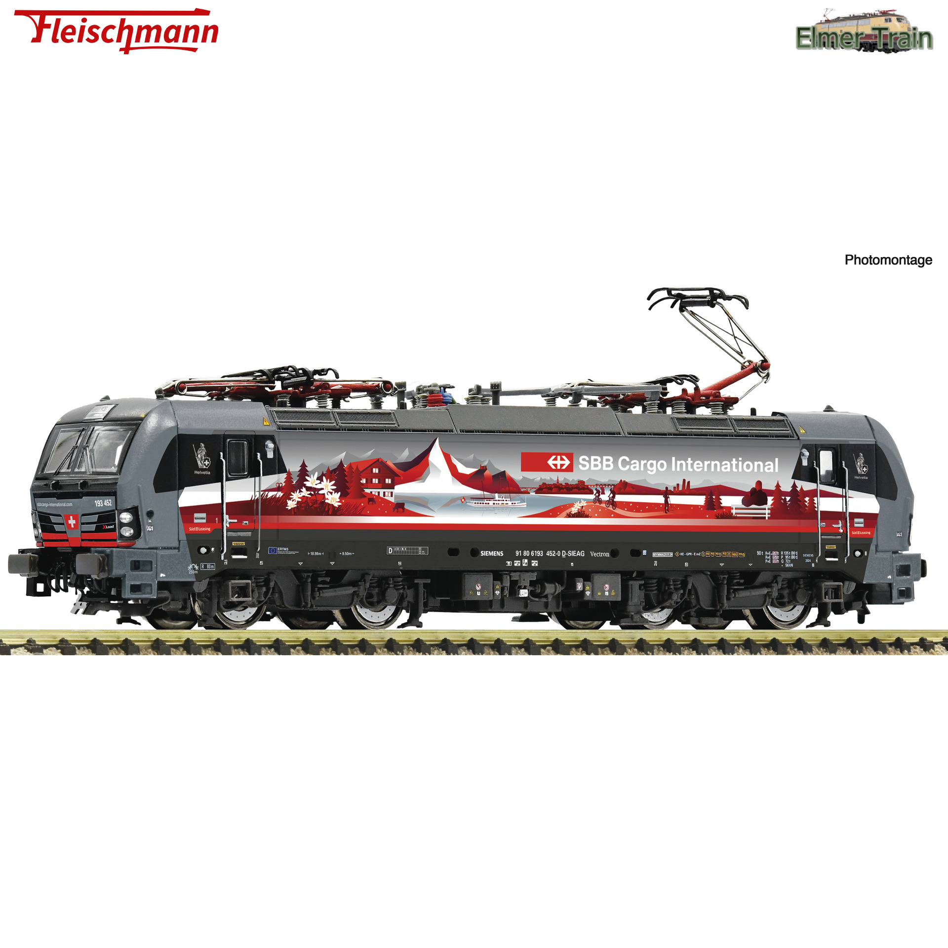 【予約】EL Vectron BR 193 Schweizpiercer SBB Cargo Ep6 DCC Sound
