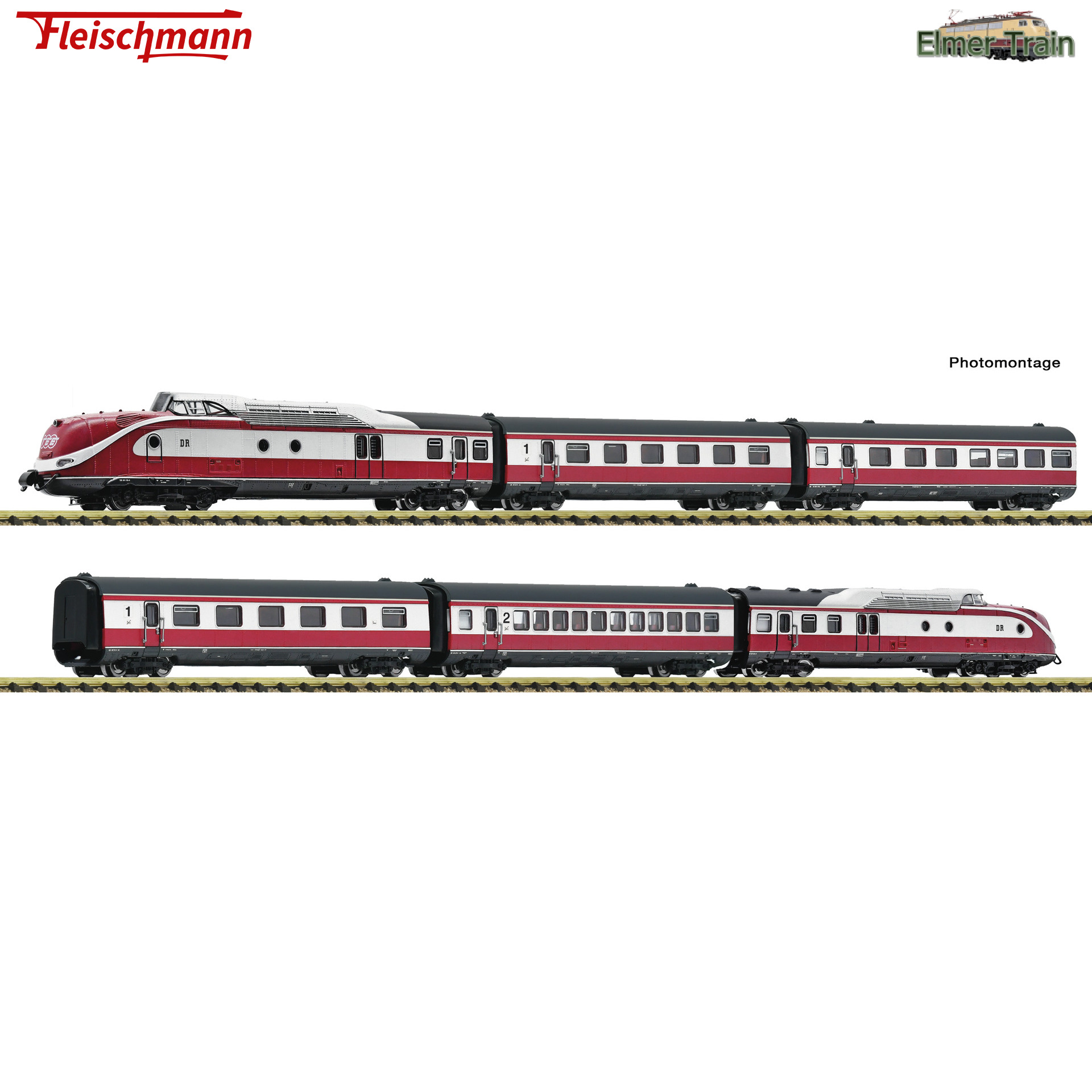 【予約】DMU BR VT 601 Max Liebermann 基本6輌セット DR Ep4