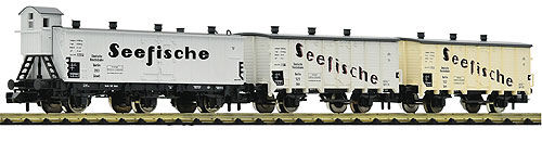 冷蔵貨車3輌セット Seefische DRG Ep2