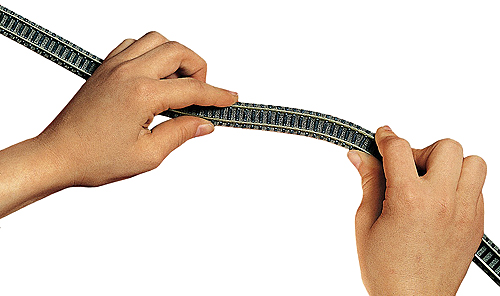 フレキシブル線路　777mm