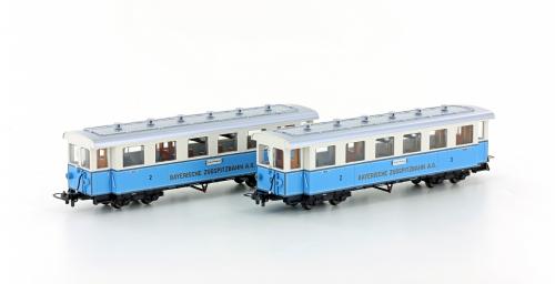(HOm) ツークシュピッツ渓谷鉄道 客車2輌セット