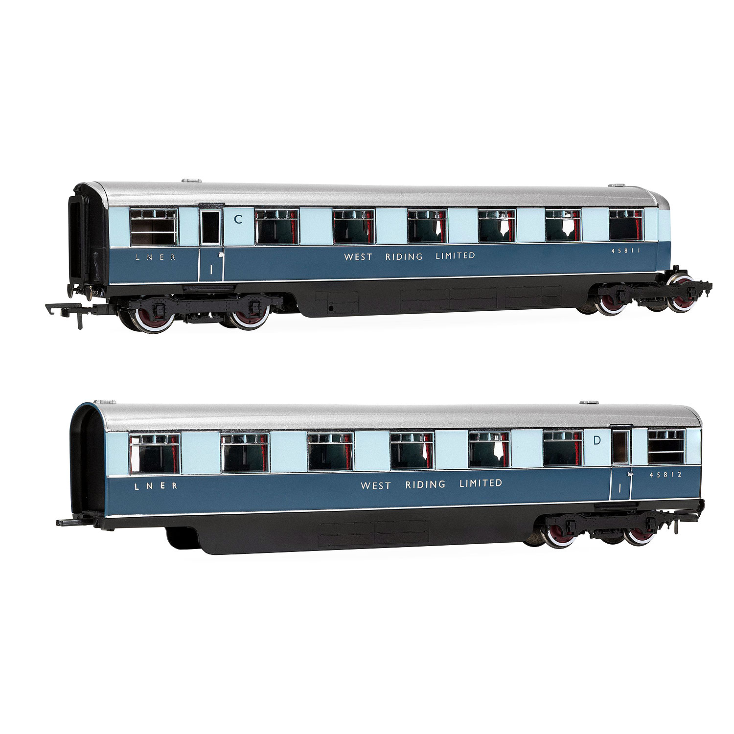 【予約品】West Riding Limited 1等オープンコーチ連接車 LNER Era3