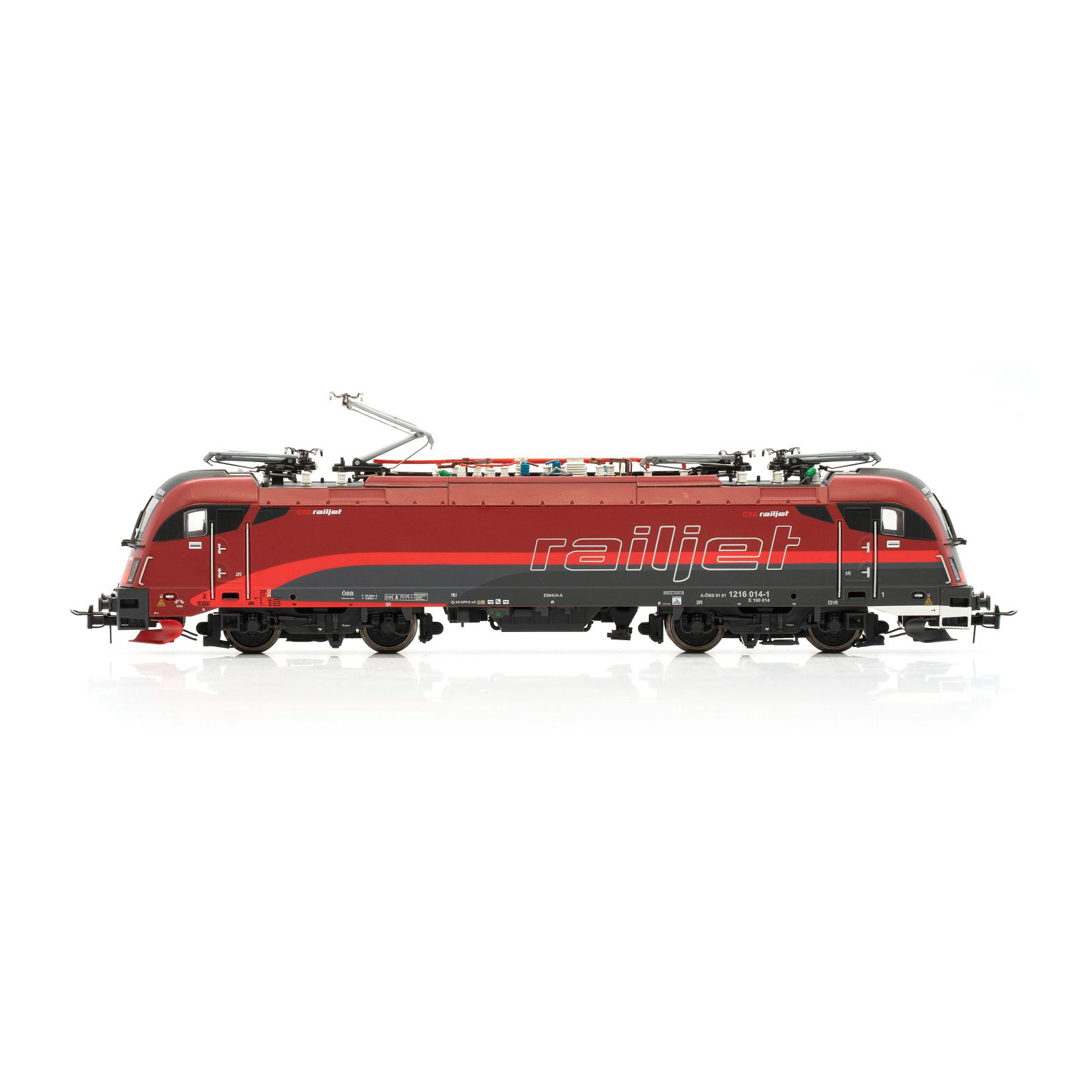【予約】EL Taurus Rh 1216 Railjet DANI OeBB Ep6 DCC Sound