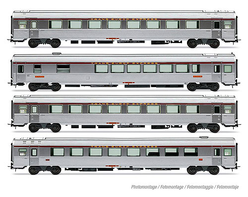 【仮予約】Mistral 69 TEE Jules Verne 4輌セット SNCF Ep4