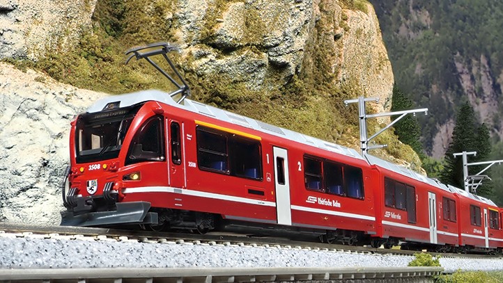 10-1273 再生産(N)レーティッシュ鉄道ABe8/12<アレグラ>3両セット