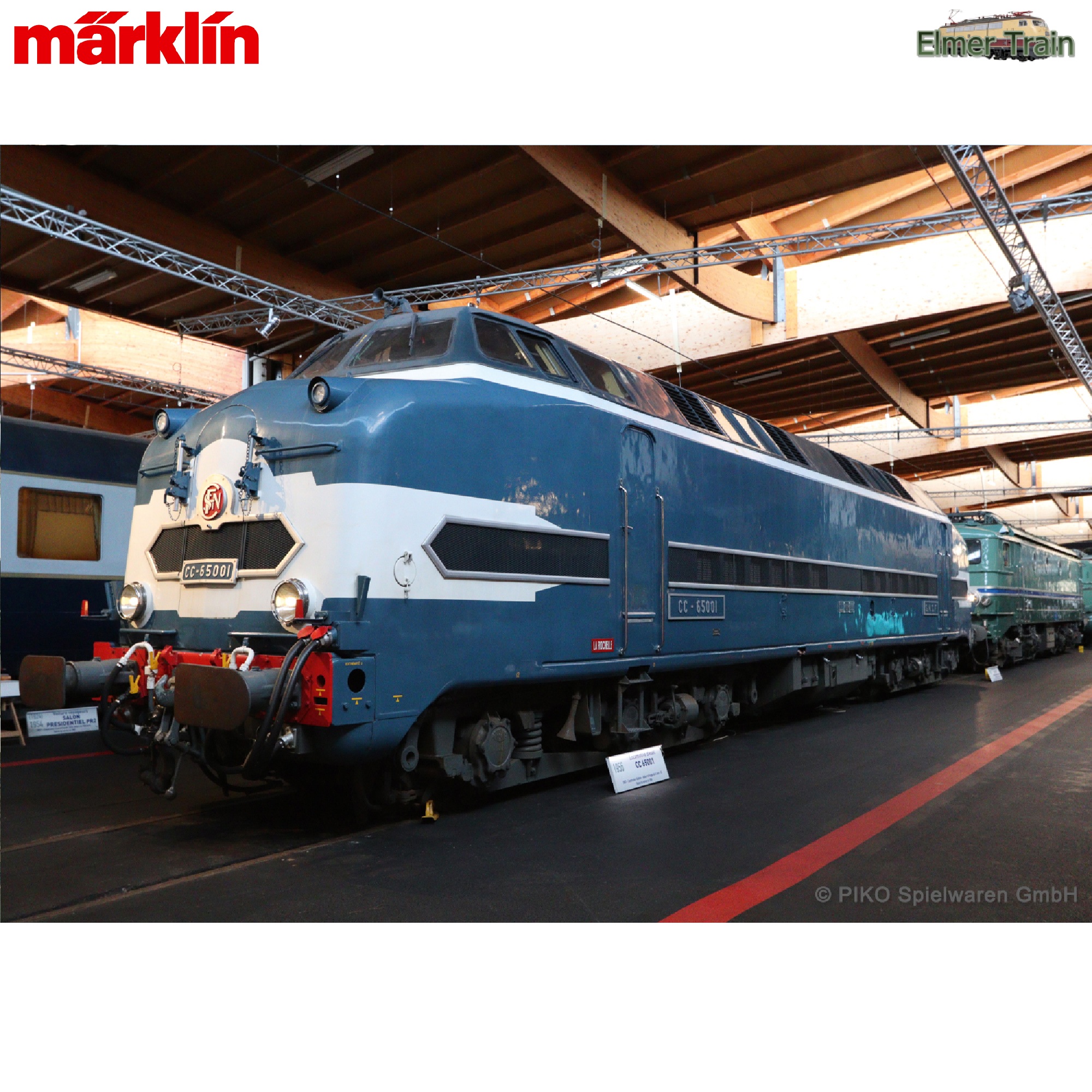 【予約】DL Class CC 65000 SNCF Ep3 mfx Sound 発煙装置付き