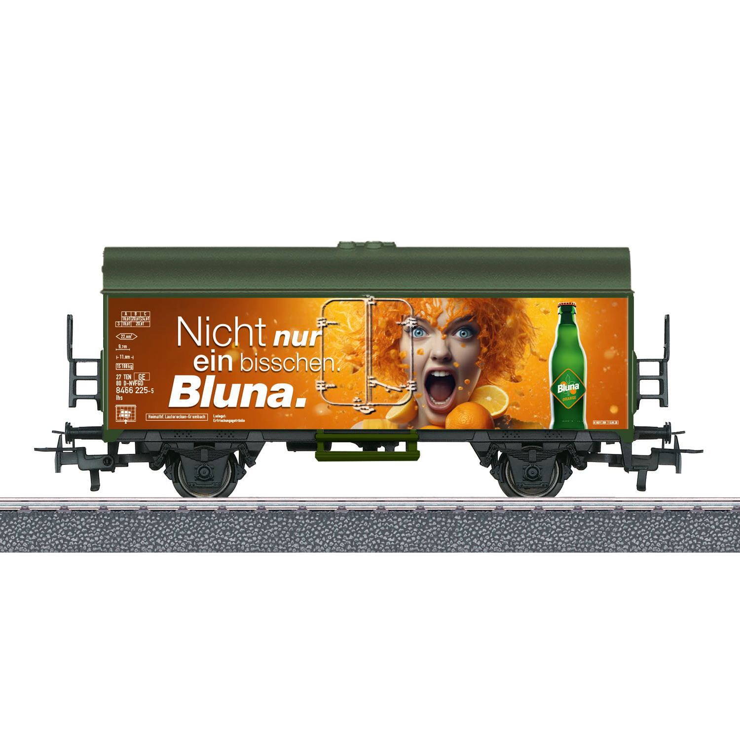 【予約】Start up 広告冷蔵貨車 Bluna Ep6