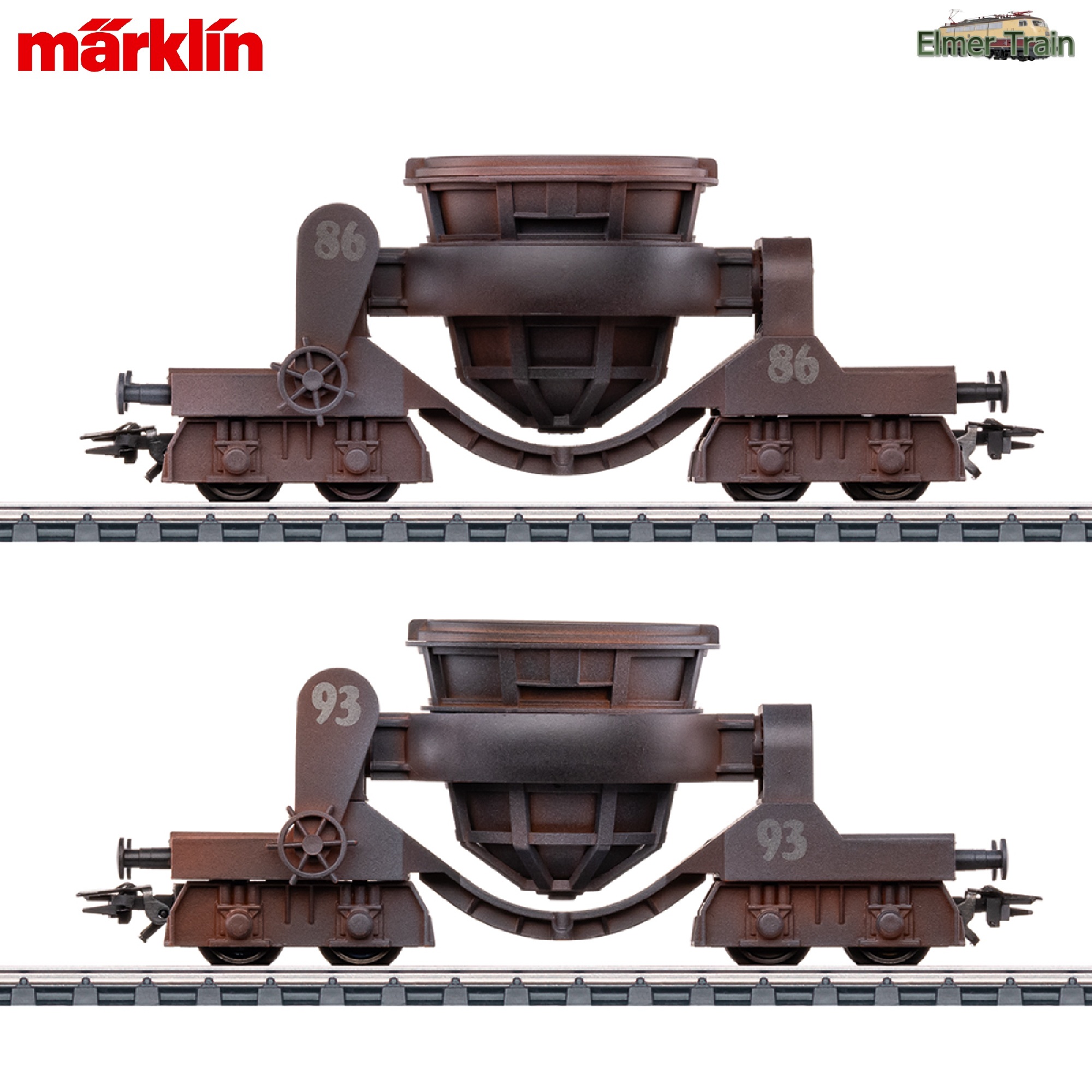 【予約】鉱滓運搬貨車 スラグカー 2両セット Ep3